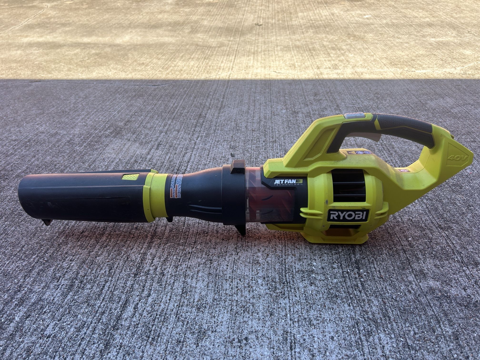 Ryobi 40V Blower with Battery