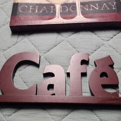 Canvas And Cafe Sign