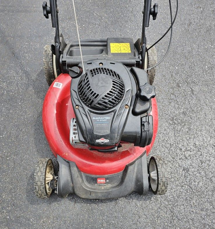 Toro Self Propelled Mower