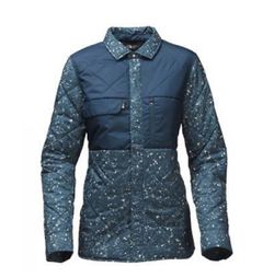 NEW The North Face Raya Shirt Jacket in Blue - Size M
