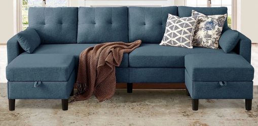 Almost New Blue color couch