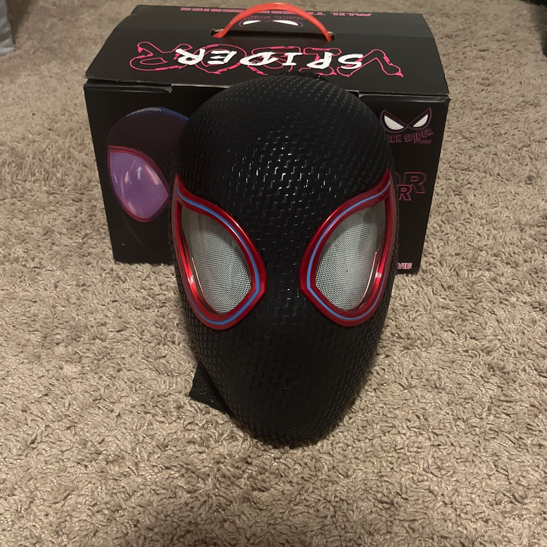 Miles Morales Spider-Man Mask (Eyes Do Not Work)