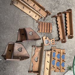 Wooden Shelves 