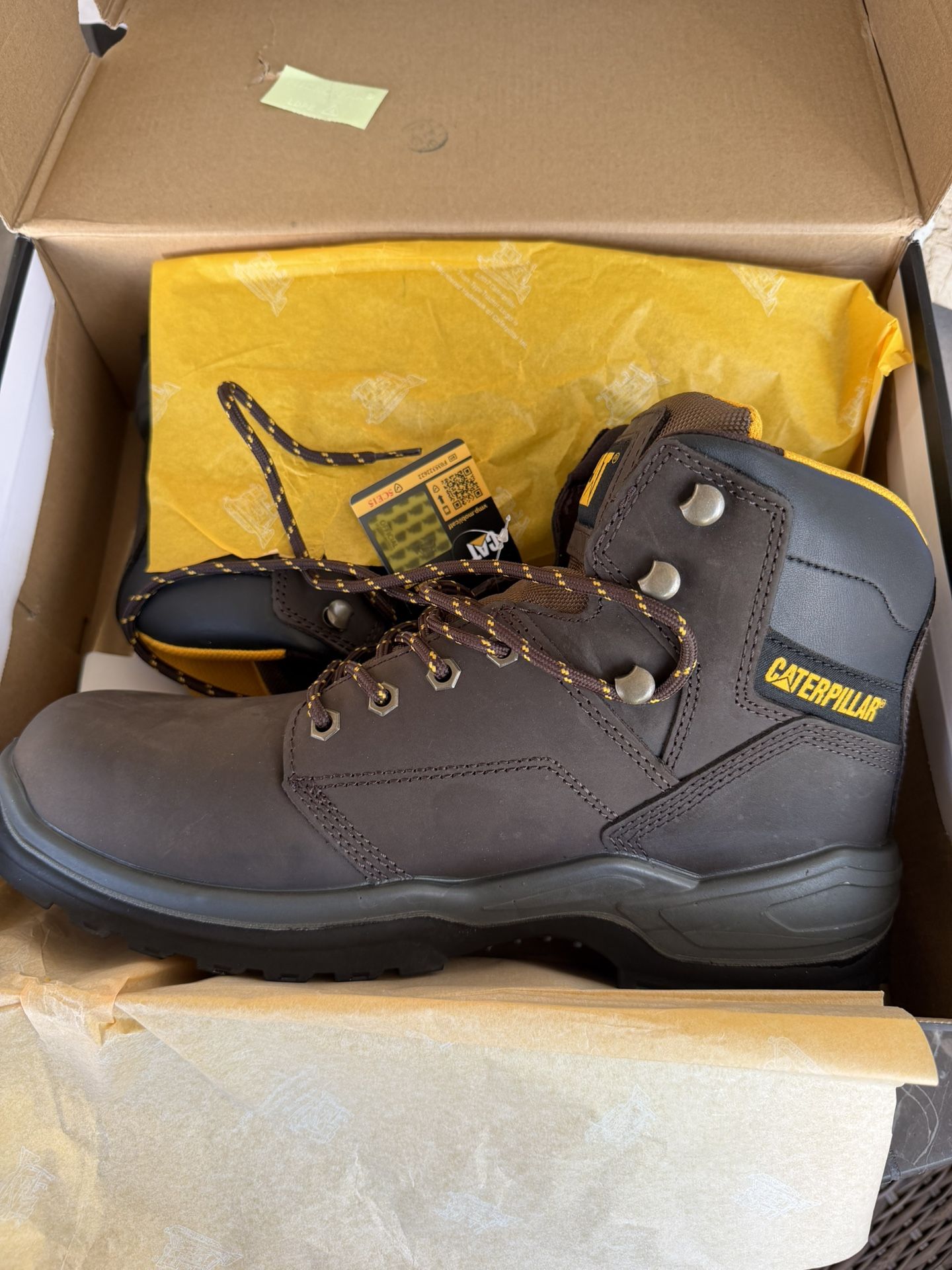 Caterpillar Brown Workboots, Size 12