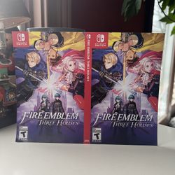Fire Emblem Three Houses Nintendo Switch ‘Display Box Only’ Case Artwork Only