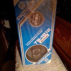 Pioneer 1980s Car Speakers Vintage Never Opened Ts 1612.