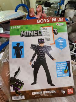 Ender Dragon Costume size 8
