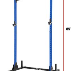 Squat Rack And Weights / Olympic Bar 