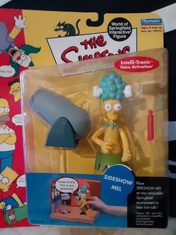 The Simpsons Sideshow Mel Interactive Talking Figure