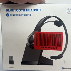 Bluetooth Headset Al Noise Canceling