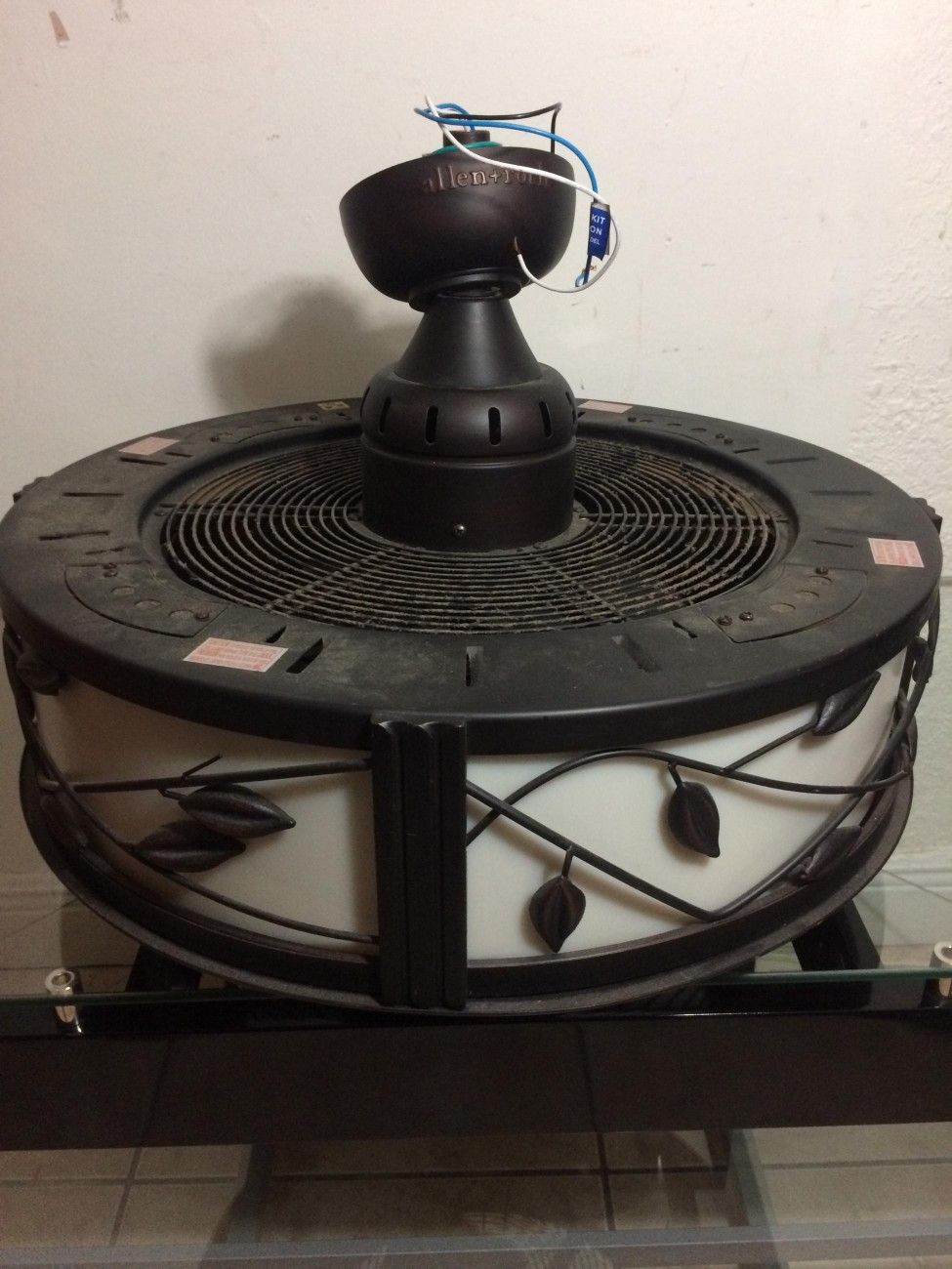 Allen Roth 23 In Eastview Aged Bronze Ceiling Fan Manual Shelly Lighting