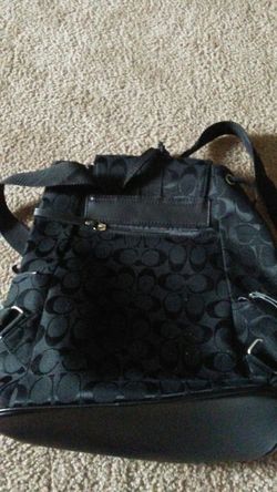 Coach backpack