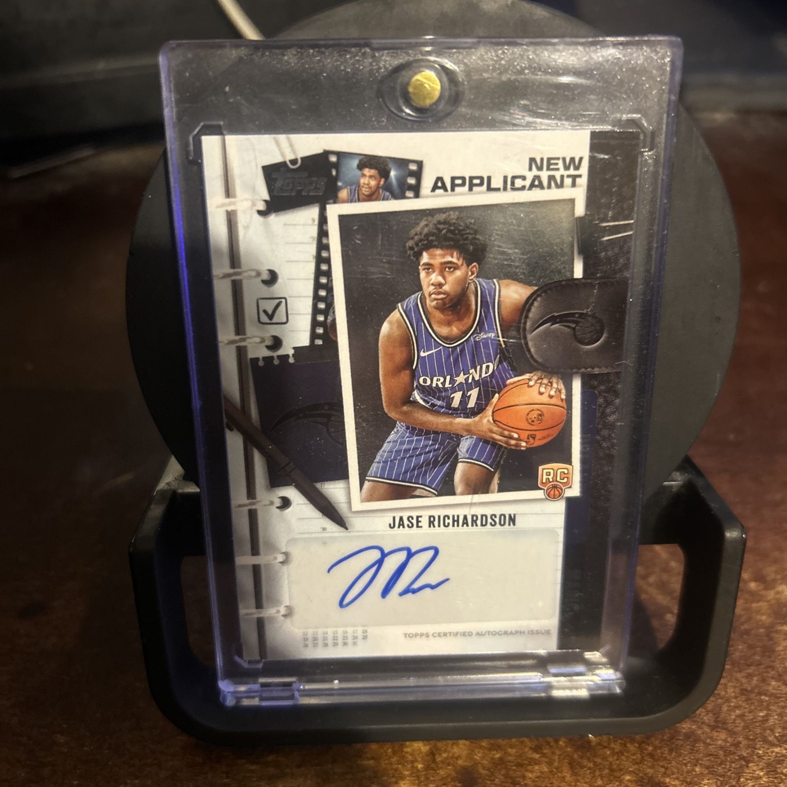 2025 Topps Jase Richardson New Applicants Autograph