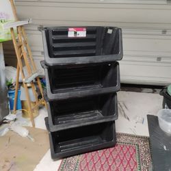 Husky Stackable Storage Bins