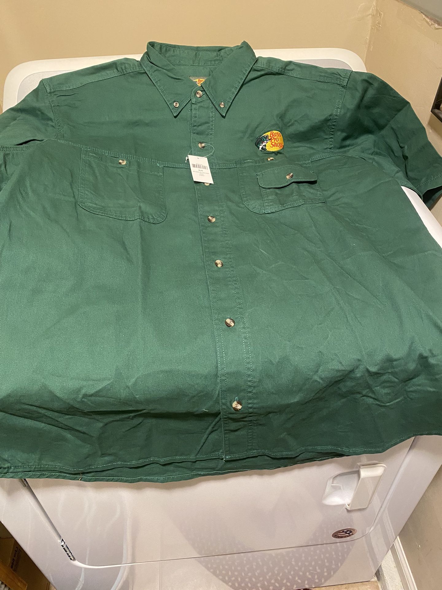 Men’s extra large bass pro shop dress shirt