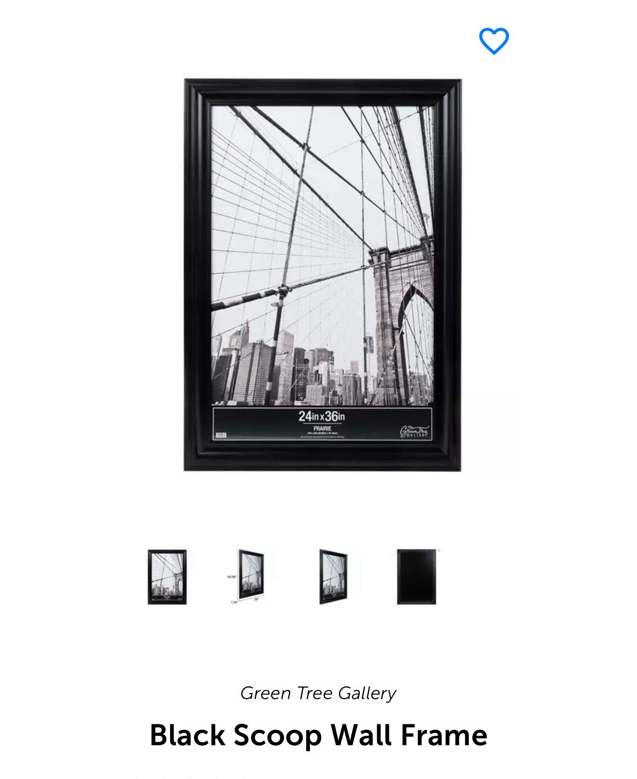 Black Picture Frame