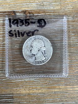 Washington Quarter 1935-S silver coin