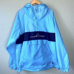 Blue Cape Cod Windbreaker 