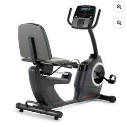 ProForm 325 CSX; Recumbent Exercise Bike with 5” Display, Built-In Tablet Holder, and Fan