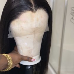 13x6 30” Straight Lace Wig