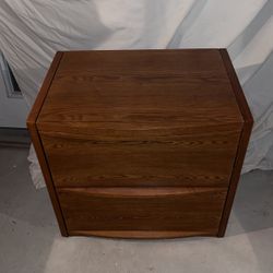 Lateral To Drawer File Cabinet - Oak