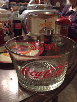 Coca Cola snack bowl