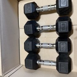 Kettlebells & Dumbbells – Good Condition