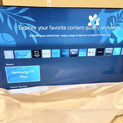 75 Samsung Tv Smart 4k HDTV In Box Lots Of Apps 