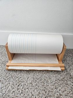 Kids Art Paper Roll Dispenser Montessori