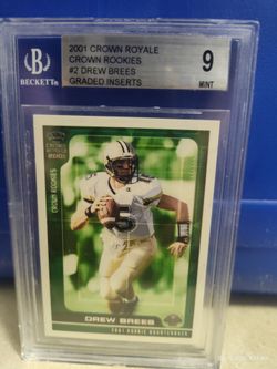 Drew Brees rookie card