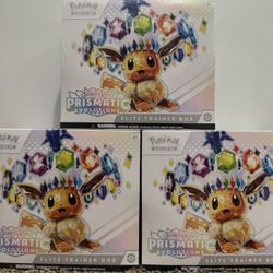 Pokemon TCG Prismatic Evolution ETB