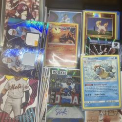 Pokémon/nfl/baseball/baskeball Cards 
