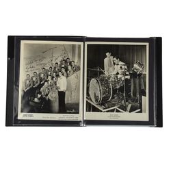 Big Band Autograph Photo Binder Krupa James Dorsey Barnet Teagarden More