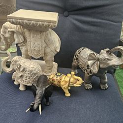 5 Elephant Statue for Your Home,Office Table Decorative & Gift Article,Animal