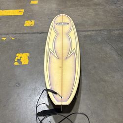 Ron Jon surfboard longboard and leash
