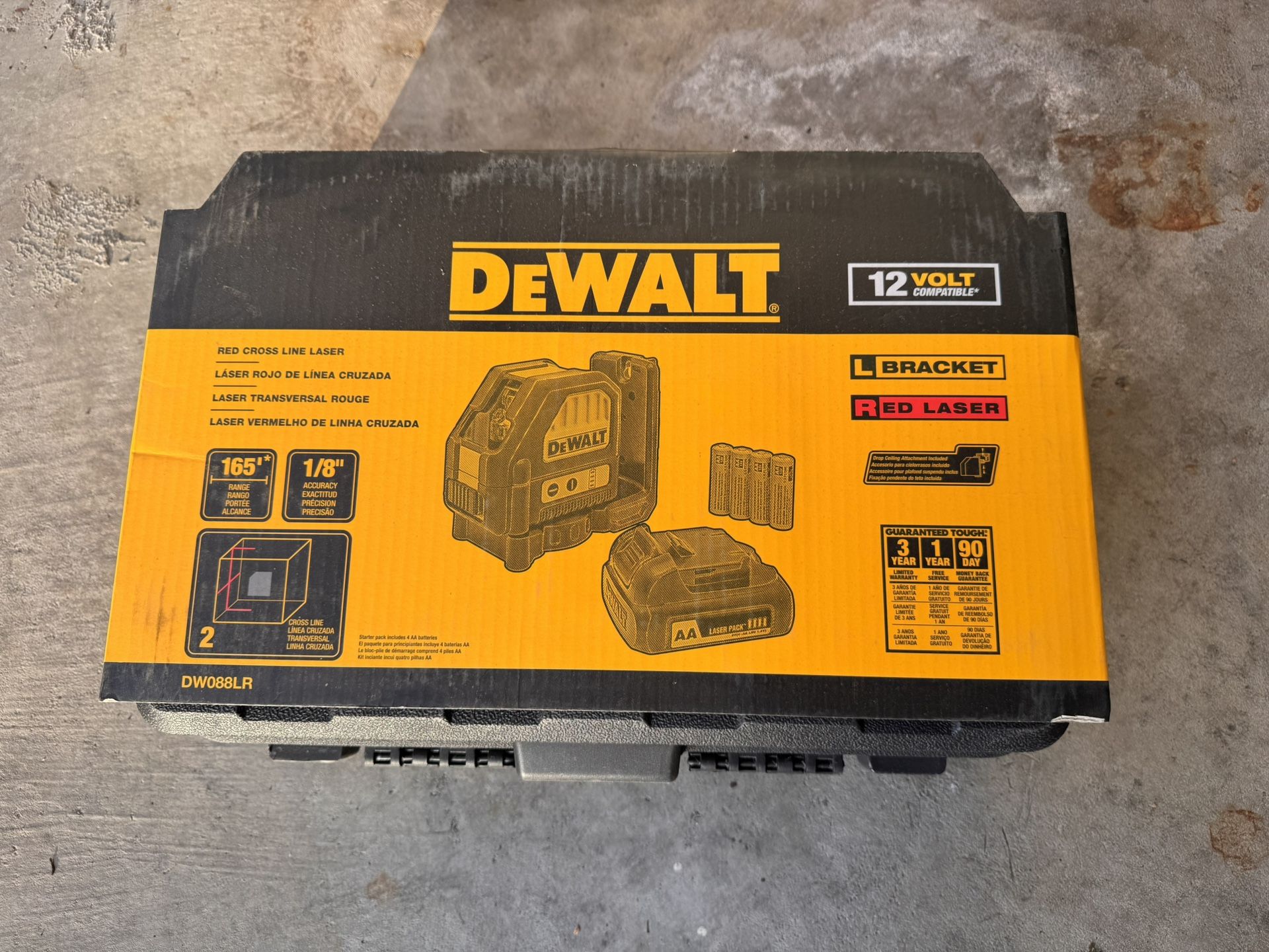 DeWalt DW088LR Laser Level- BRAND NEW!
