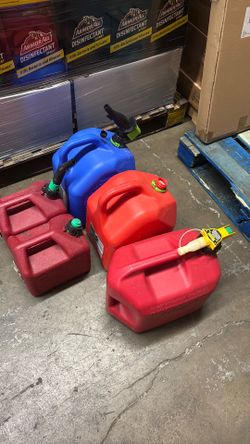 5 gallon & single gallon containers