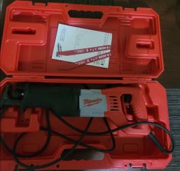 Milwaukee Corded Reciprocating Saw with Case