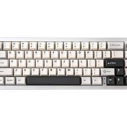 YUNZII AL66 Wireless Mechanical Keyboard,65% Knob Control Aluminum Gaming Keyboard BT/2.4G/Wired Hot Swappable Pre-lubed Switches, Gasket Mounted RGB 