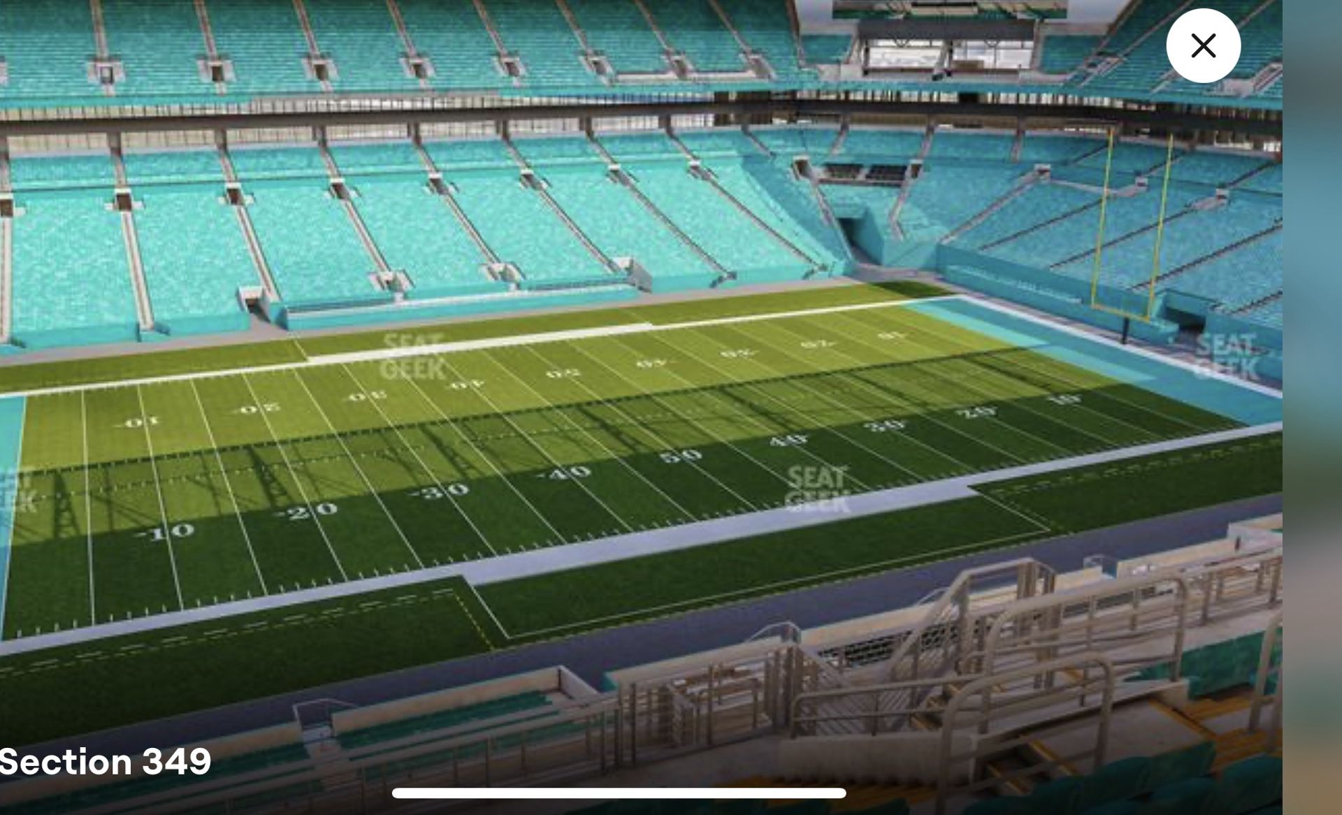 Miami Dolphins Season Tickets (Any Game)