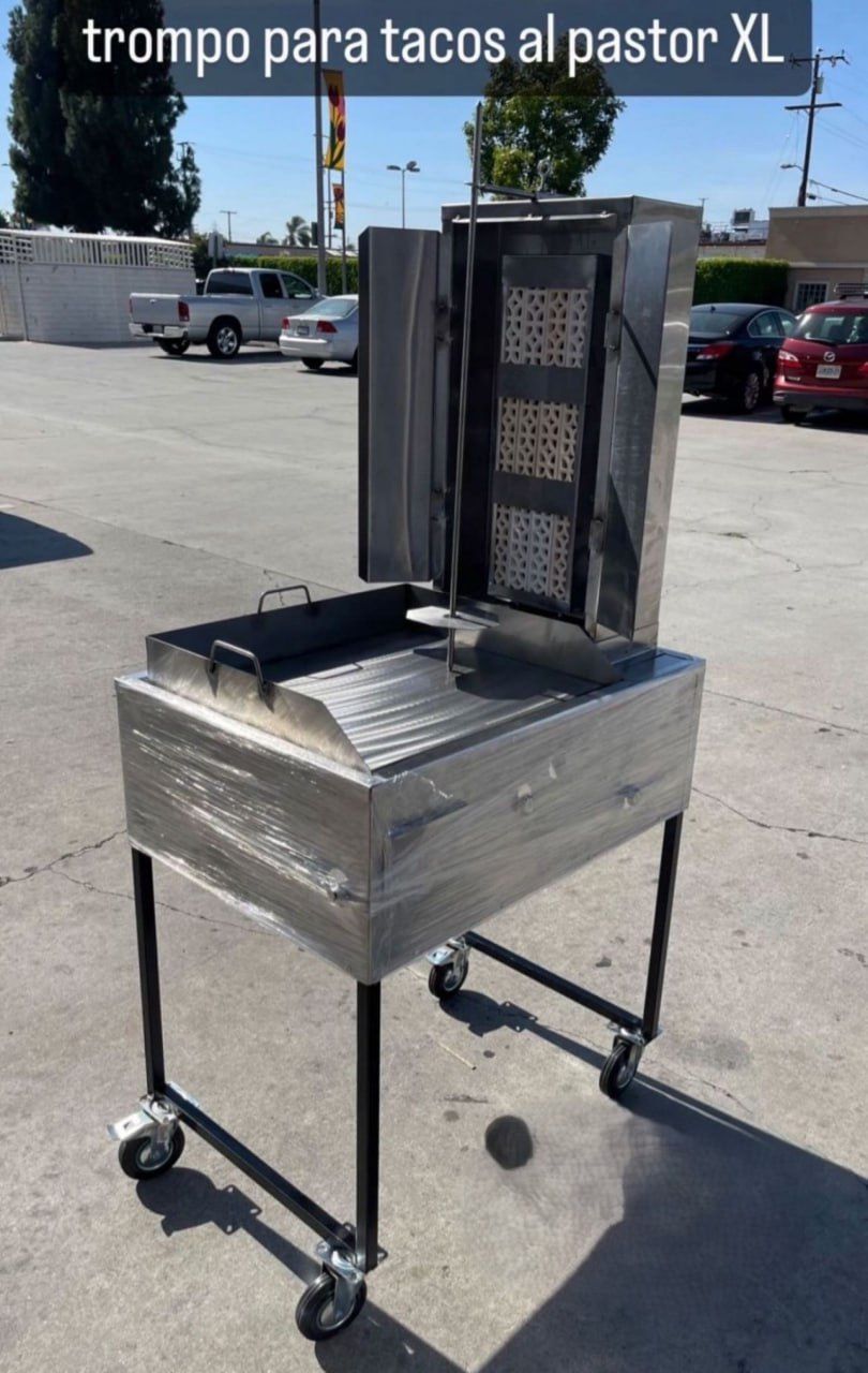 24x20 Inch Flat grill With Trompo