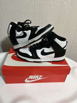 Nike Dunk Hi Retro Black White