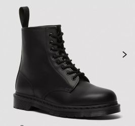 Dr. Martens 1460 Mono Smooth Leather Lace Up Boots (Size 11)