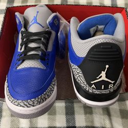 Jordan 3 Varsity Royal
