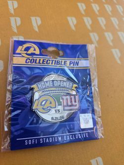 NFL Los Angeles Rams VS New York Giants Game Pin 2026