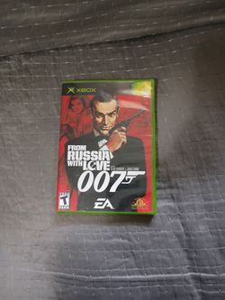 Xbox Original From Russia With Love 007 - James Bond Video Game - Complete In Box With Manual - 