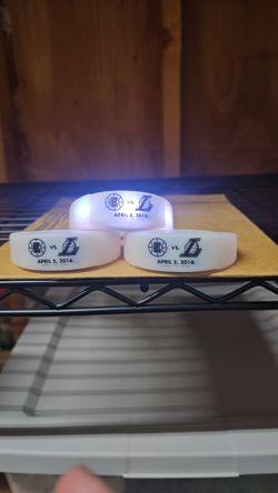KOBE BRYANT Light Up THANK YOU KOBE BRACELET Last CLIPPER V LAKERS Game
