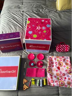 American Girl Doll Sleepover Accessory Lot