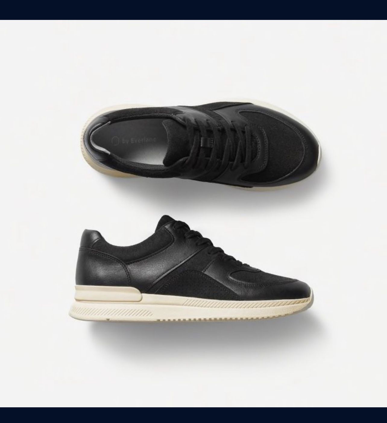everlane the trainer black
