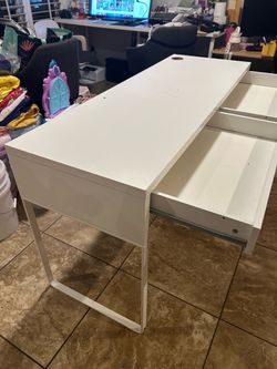 Ikea Micke Double Drawer Desk